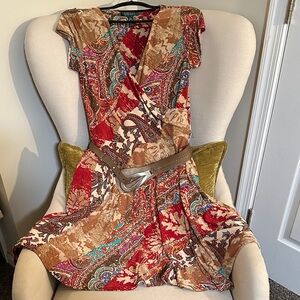 Ralph Lauren Paisley Wrap Dress